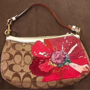 バッグ Coach Suede Signature Slim Flap y2k Rare バッグ Coach Suede Signature Slim Flap y2k rare Coach Soho